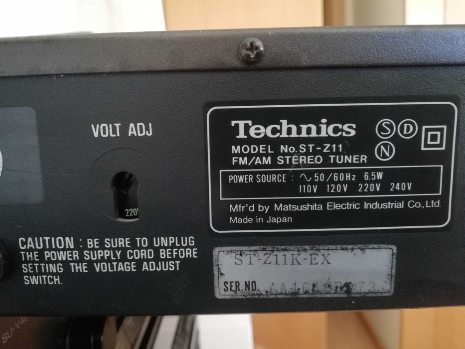 Rádio Sintonizador Tuner Technics ST-Z11