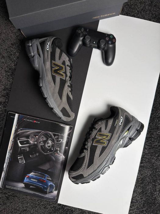 Чоловічі кросівки нью беланс New Balance 740 Thinsulate Grey Black [41-45]