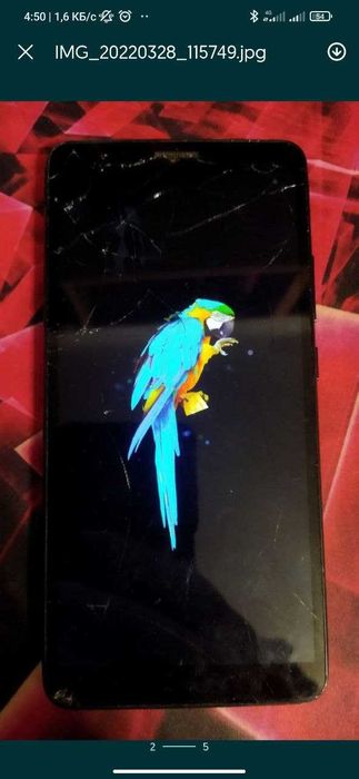 Телефон ZTE Blade L на запчасти