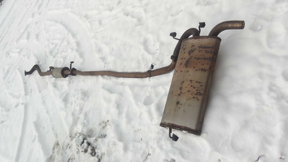 OPEL ANTARA 2.2 Kompletny wydech tłumik końcowy