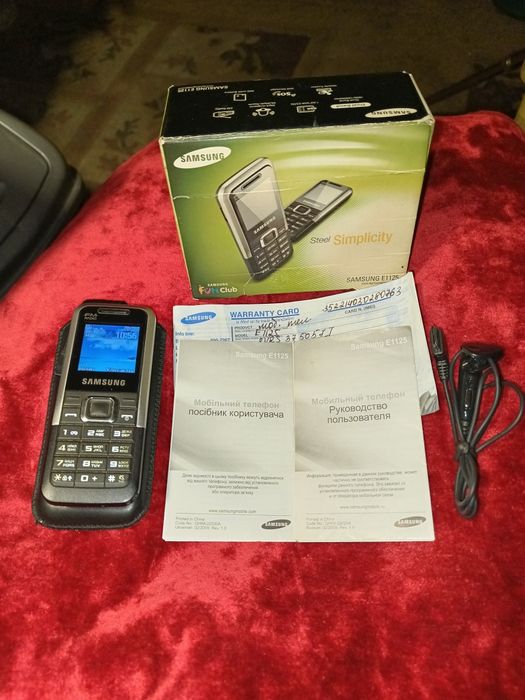 Телефон SAMSUNG E1125