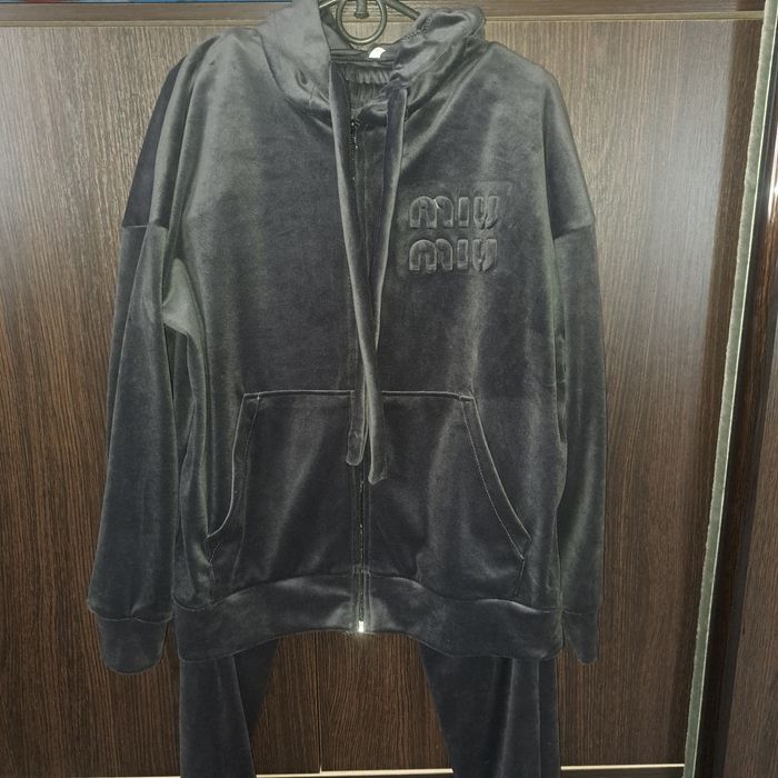 Велюровий костюм 52р.