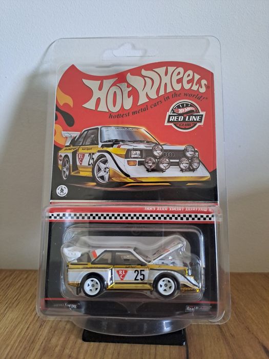 Hot Wheels RLC Audi Sport Quattro S1 + protektor Aleksandrów