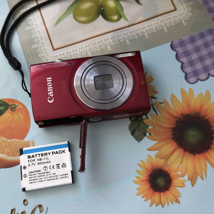 Фотоаппарат Canon ixus160 с аккумулятором