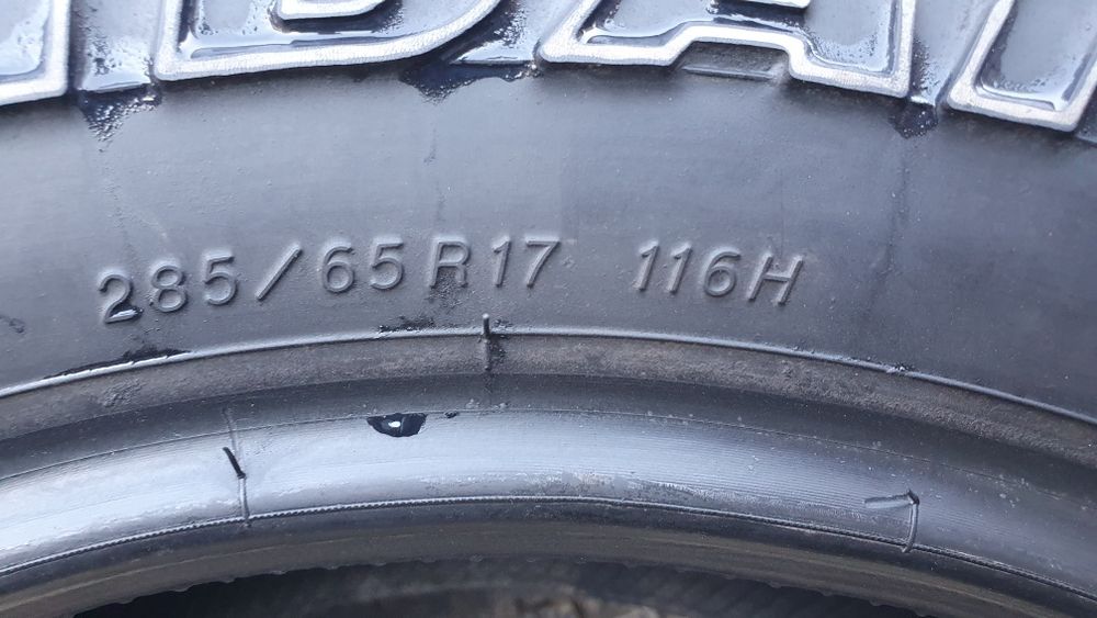 285/65 R17  4шт Yokohama (Йокохама) Авторезина, шини.