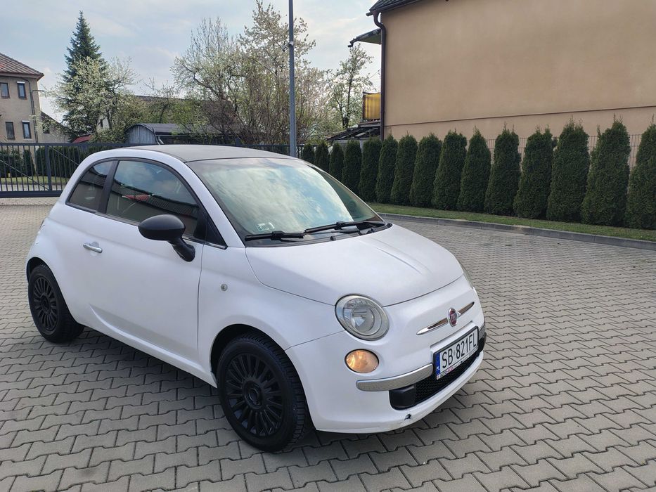 Fiat 500 1.2 Benzyna+GAZ Sprawny 2008r Możliwa Zamiana
