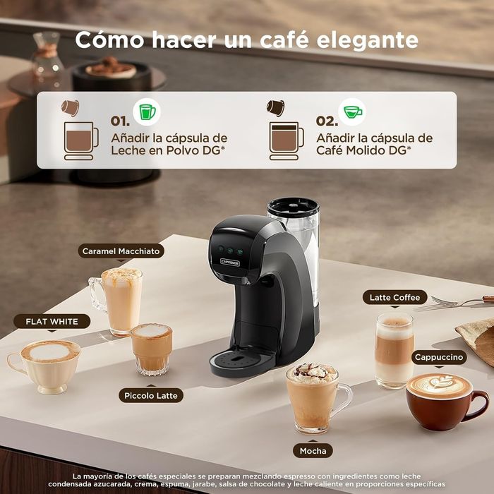 Cafeteira 5 em 1 Multicápsulas – 70€ Preço Fixo