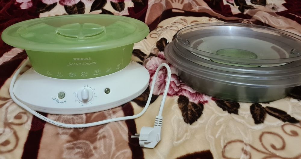 Пароварка TEFAL S03 и фен Delfa
