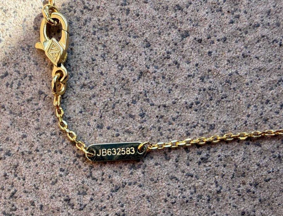 Подвеска золотая Van Cleef & Arpels Alhambra 750 проба