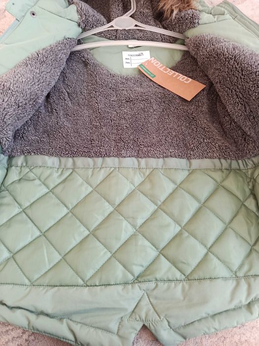 Kurtka zimowa coccodrillo nowa 122 128