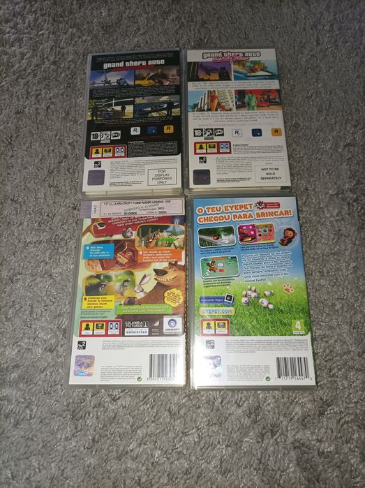 4 Jogos PlayStation PSP
