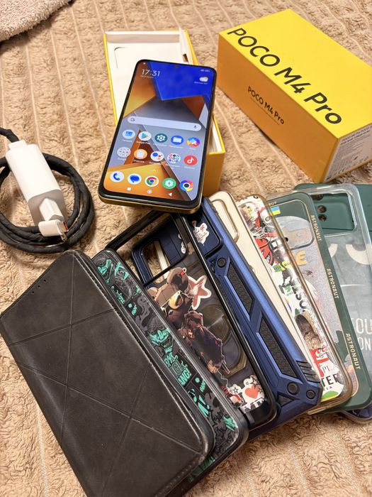 Телефон Poco M4 pro