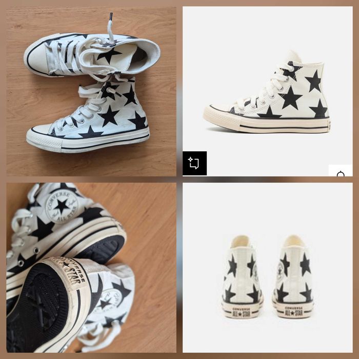 Trampki Converse High-Top w Gwiazdy CO411A1Z1-B11 Converse