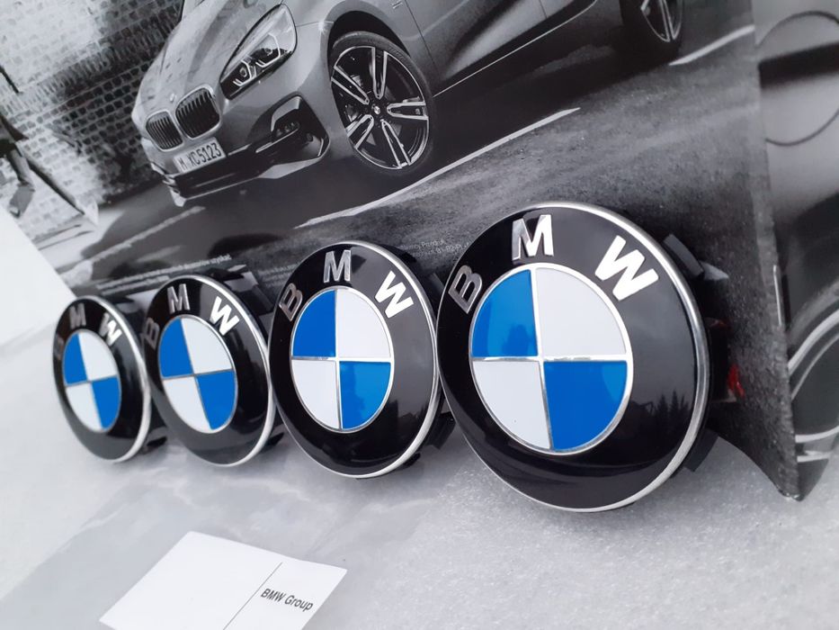 Dekielki kapsle do felg BMW 68MM E81 E87 F20 E46 E90 E91