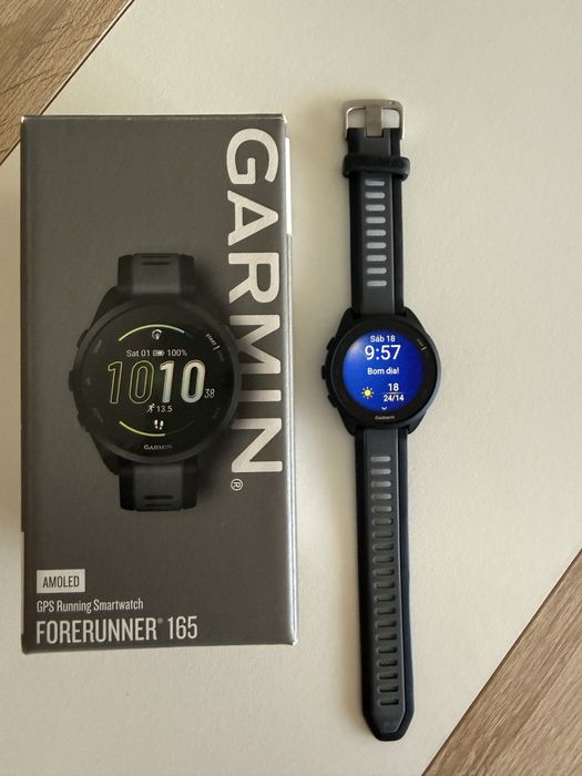 Vendo Garmin ForeRunner 165 C/ Novo C/ Fatura e Garantia