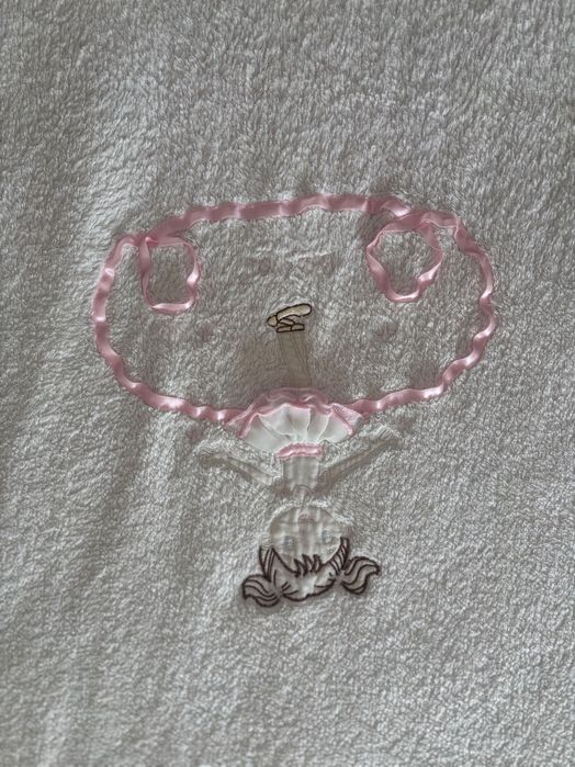 Manta de bebé menina