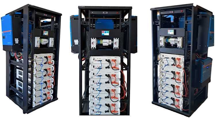 Fotowoltaika/Trójfazowy Magazyn ESS 30kWh / 24kVA/ ON/OFF-GRID RACK