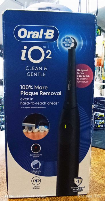 Szczoteczka Oral-B iO2 w kolorz czarnym, /777/