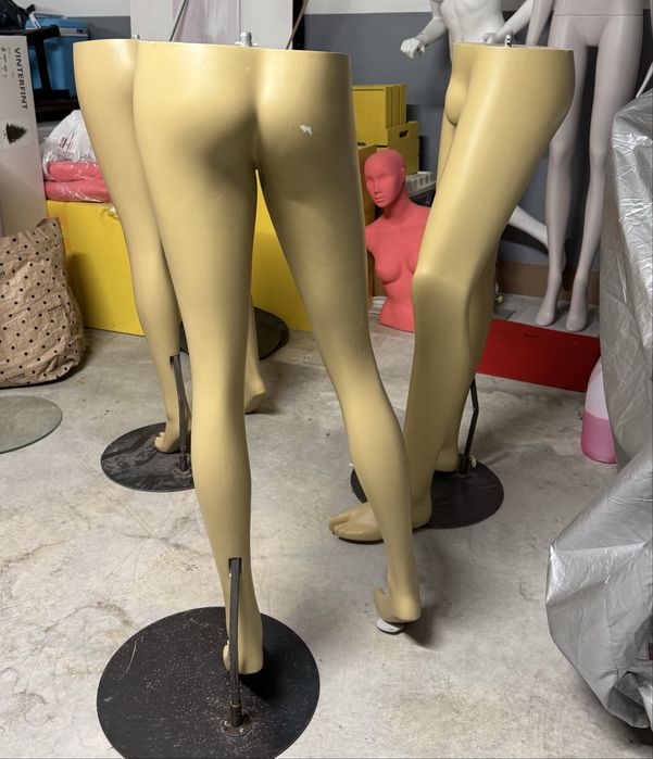 Manequim de exposiçao - pernas 3und.