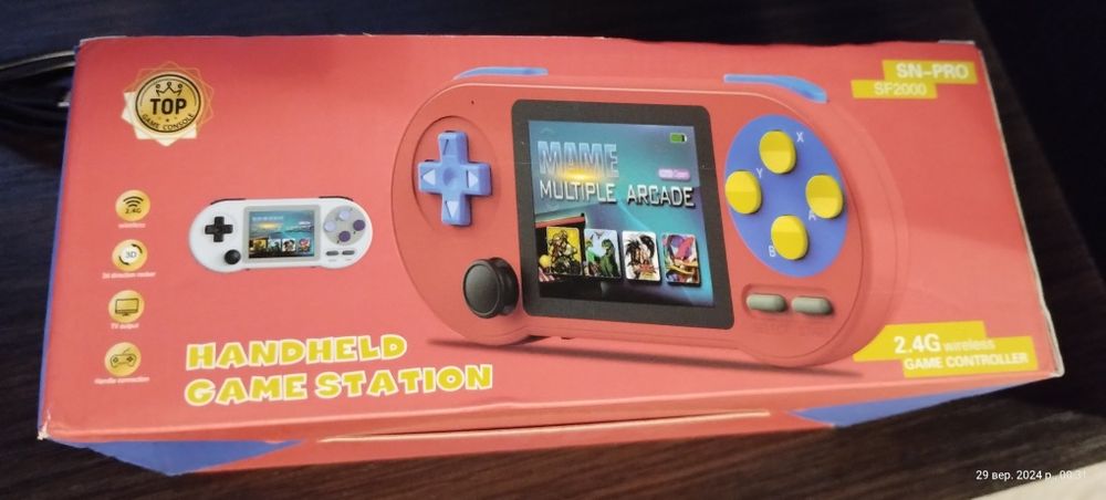 Портативна ігрова консоль DATA FROG SF2000, 6000 ігор