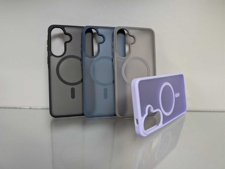 Топ! Samsung A37 / A57 Противоударный чехол wAVE Matte Insane Magsafe