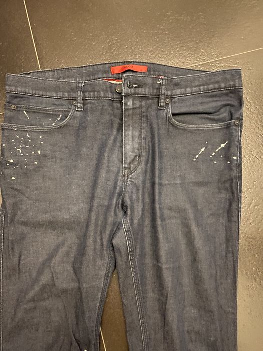 Spodnie jeansy meskie hugo boss