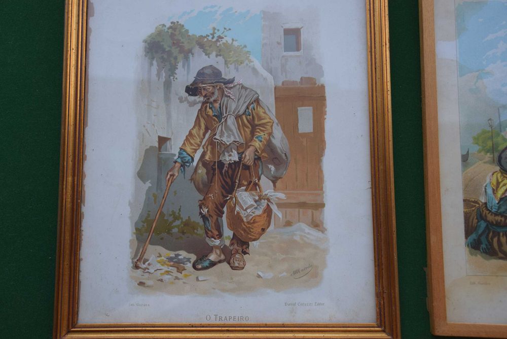 Estampas profissões antigas