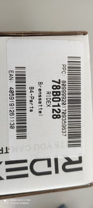 тормозний супорт і оригінальний комплект шарніра кар.валу для Audi