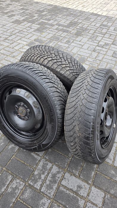 Felgi z Oponami Zimowymi 15'' 5x108 3szt FORD focus,C-max,Fiesta,mondeo mk3