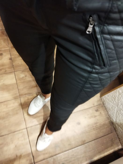 Spodnie woskowane 36