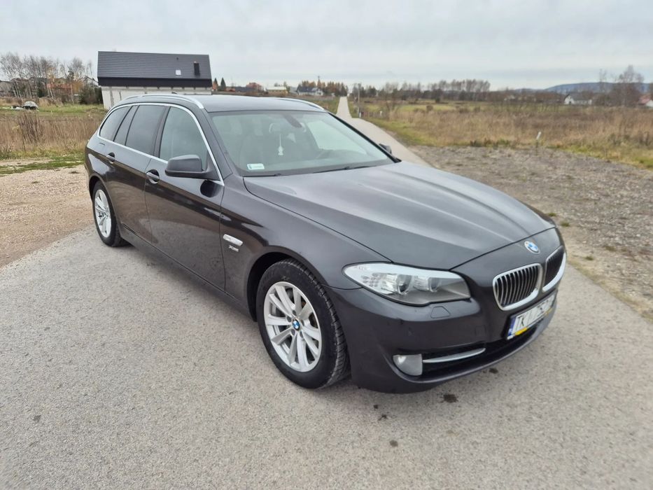 BMW Seria 5 525 xDrive Bi-Xenon Złote Felgi 20* Skóry Klima Navi Automat Oryginał
