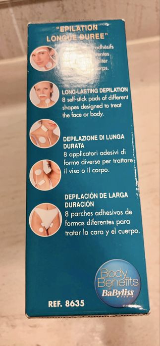 Maquina depilação eletrica Babyliss