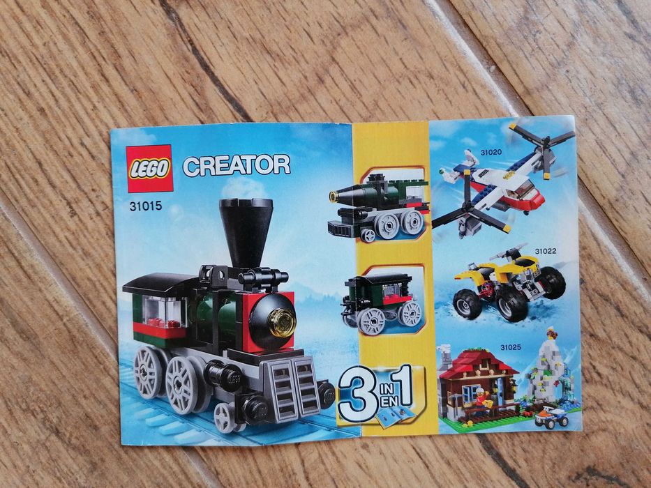 LEGO 31015 Creator 3w1 - Szmaragdowy Ekspres