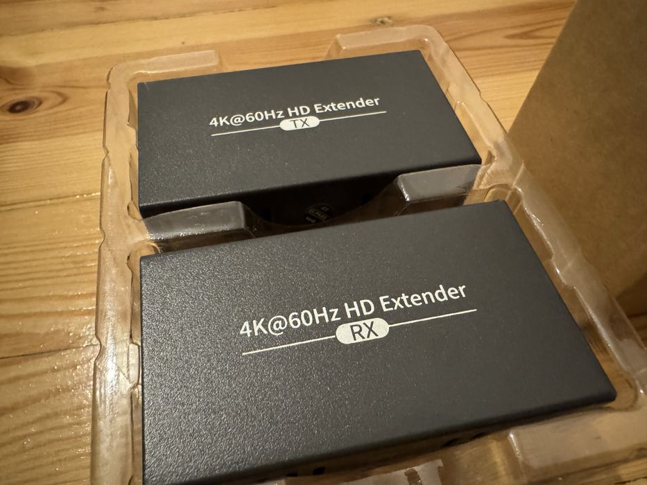 HDMI Extender Przedłużacz 4K 60Hz RJ 45 na 50 metrów