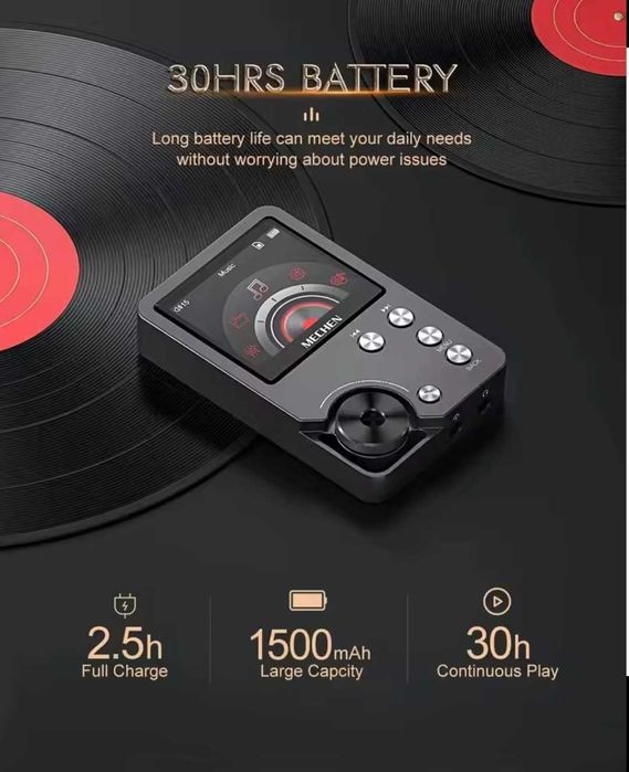 Reprodutor de música MECHEN-M30