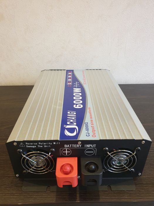 Інвертори 12в/220в, 6000w. Чистий синус.