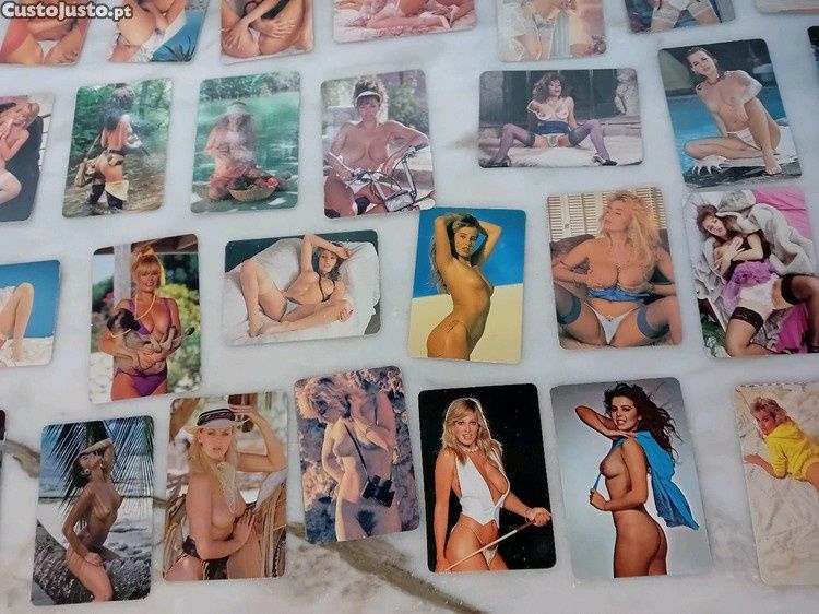 Conjunto de 41 Calendários de Bolso Antigos