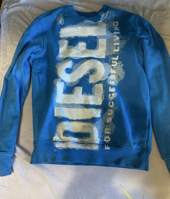 Diesel кофта синяя