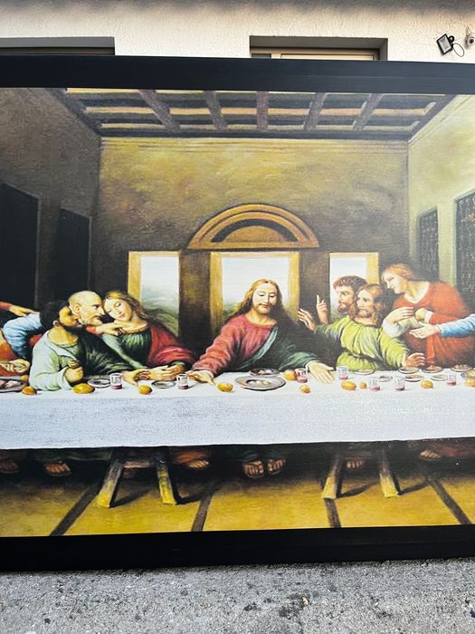 Quadro “A Última Ceia” – Grande – Excelente Estado