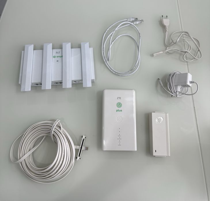 Modem zewnetrzny ZTE MC889 i Router Wi-Fi ZTE T3000