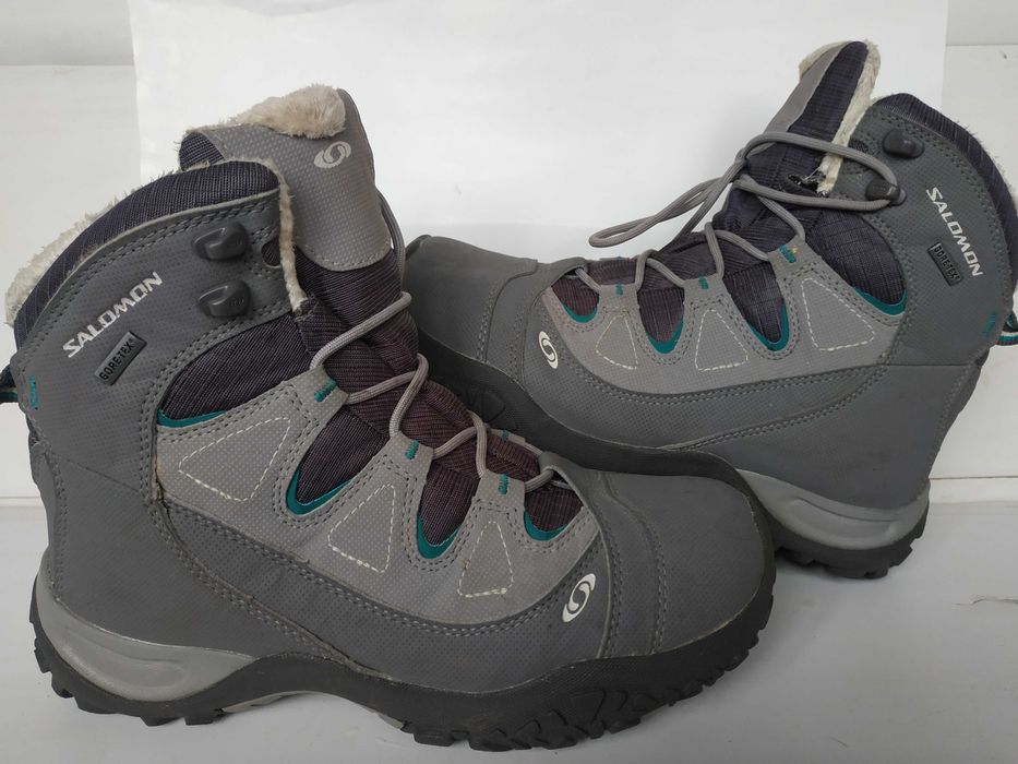Salomon Gore-tex с мехом зимние оригинал 39/24,5