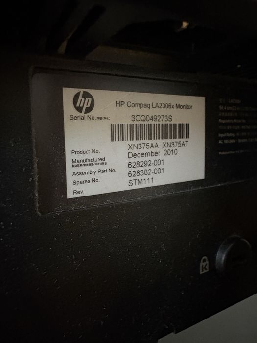 HP Compaq LA2306X 23 cale full hd