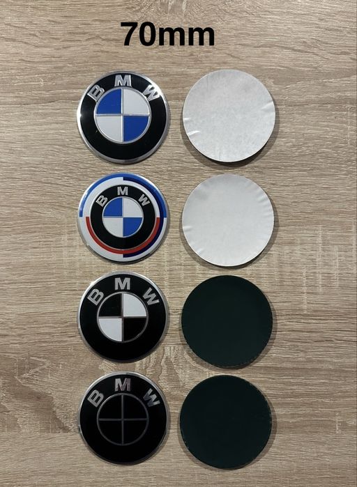 Simbolos BMW Autocolantes 11mm 14mm 45mm 56mm 60mm 65mm 67mm 70mm 78mm