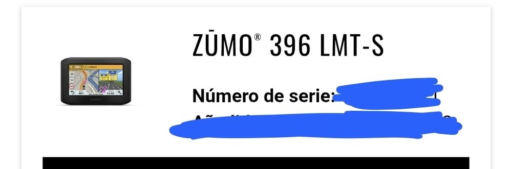 Garmin Zumo 396 LMT-S