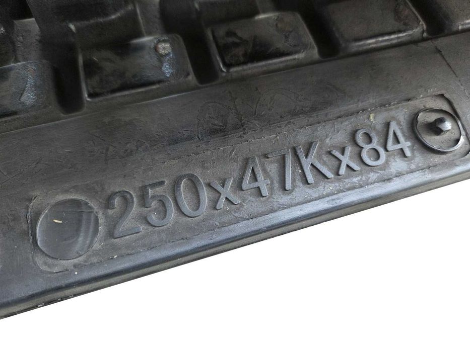 Gąsienica gumowa XTM 250x47x84 mini koparka mini