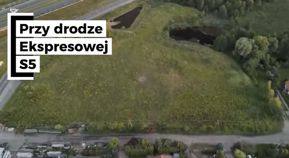 Działka inwestycyjna - Widok 2