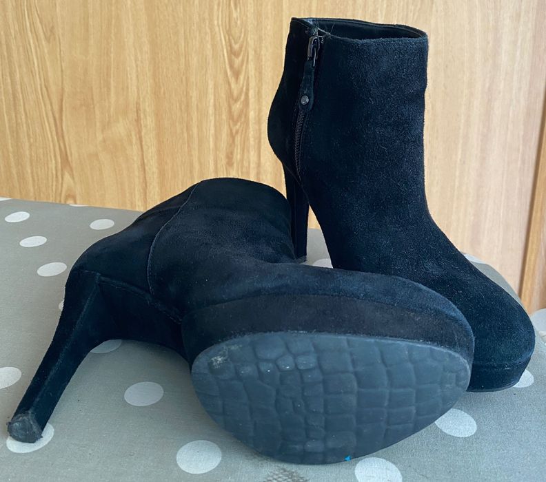 Botas Rockport camurça preto 37