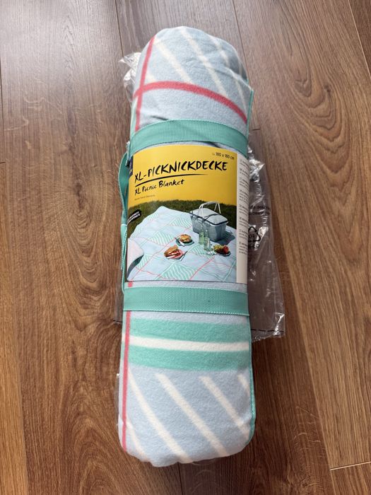 Koc piknikowy, mata na plażę XL Tchibo 180x180