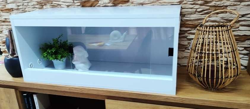Producent Terrarium białe - jaszczurka  jeż  wąż agama gekon-Dostępne!
