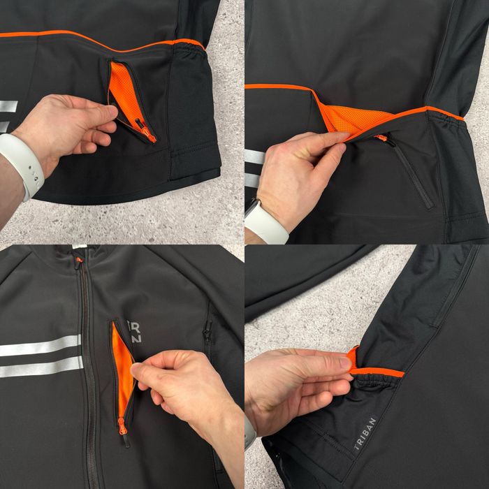 (Оформлено)Вело куртка  Decathlon Triban RC500 в L розмірі та новому с